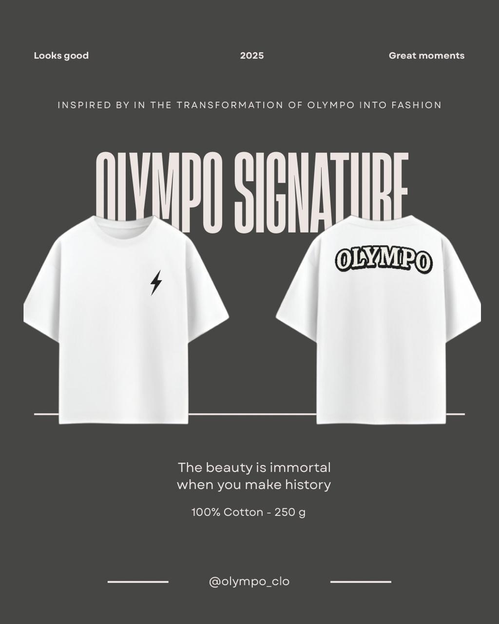 Camiseta Oversize "Olympo Signature"